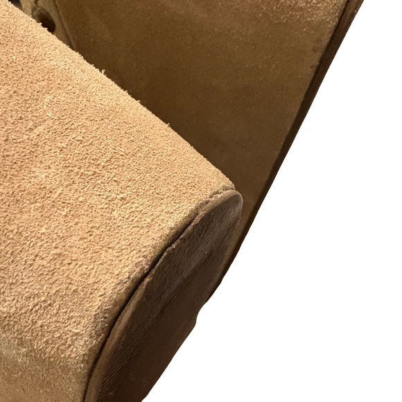 Rare Vtg Bridget Platform Wedge Leather Sandals Dragon Tattoo Print, Sz 9 - Picture 13 of 16